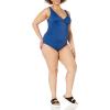 imageAmazon Essentials Womens Maternity VNeck SwimsuitDeep Blue