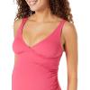 imageAmazon Essentials Womens Maternity VNeck SwimsuitHot Pink