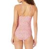 imageAmazon Essentials Womens Maternity VNeck SwimsuitPale Peach Micro Floral