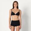 imageAmazon Essentials Womens Microfiber High Waisted Boyshort Pack of 6Black