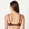 imageAmazon Essentials Womens Microfiber Lined Push Up Plunge Bra Pack of 2BlackRich Hazel