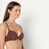 imageAmazon Essentials Womens Microfiber Lined Push Up Plunge Bra Pack of 2BlackRich Hazel