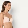 imageAmazon Essentials Womens Microfiber Lined Push Up Plunge Bra Pack of 2BlackSoft Petal