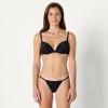 imageAmazon Essentials Womens Microfiber Lined Push Up Plunge Bra Pack of 2BlackWashed Bronze