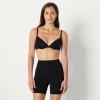 imageAmazon Essentials Womens Microfiber Slip Shorts Pack of 2BlackWashed Bronze