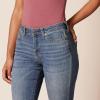 imageAmazon Essentials Womens Mid Rise Curvy Skinny JeansMedium Wash
