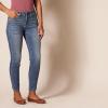 imageAmazon Essentials Womens Mid Rise Curvy Skinny JeansMedium Wash