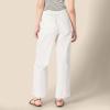 imageAmazon Essentials Womens MidRise Baggy LooseFit WideLeg Parachute PantsWhite