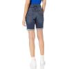 imageAmazon Essentials Womens MidRise Slim fit Denim Bermuda Shorts with PocketsDark Denim