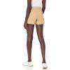 imageAmazon Essentials Womens MidRise SlimFit 35 Inch Inseam Khaki ShortKhaki Brown