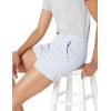 imageAmazon Essentials Womens MidRise SlimFit 35 Inch Inseam Khaki ShortLight Blue