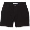 imageAmazon Essentials Womens MidRise SlimFit 5 Inch Inseam Khaki Short Available in Straight and Curvy FitsBlack