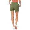 imageAmazon Essentials Womens MidRise SlimFit 5 Inch Inseam Khaki Short Available in Straight and Curvy FitsDark Olive