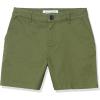 imageAmazon Essentials Womens MidRise SlimFit 5 Inch Inseam Khaki Short Available in Straight and Curvy FitsDark Olive