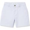 imageAmazon Essentials Womens MidRise SlimFit 5 Inch Inseam Khaki Short Available in Straight and Curvy FitsLight Blue