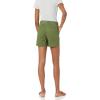 imageAmazon Essentials Womens MidRise SlimFit 5 Inch Inseam Khaki Short Available in Straight and Curvy FitsOlive