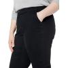 imageAmazon Essentials Womens MidRise SlimFit Stretchy Cropped Tapered Leg Khaki Dress Pants Available in Plus SizeBlack
