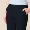 imageAmazon Essentials Womens MidRise SlimFit Stretchy Cropped Tapered Leg Khaki Dress Pants Available in Plus SizeBlack