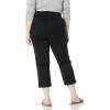 imageAmazon Essentials Womens MidRise SlimFit Stretchy Cropped Tapered Leg Khaki Dress Pants Available in Plus SizeBlack