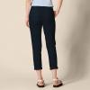 imageAmazon Essentials Womens MidRise SlimFit Stretchy Cropped Tapered Leg Khaki Dress Pants Available in Plus SizeBlack