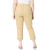 imageAmazon Essentials Womens MidRise SlimFit Stretchy Cropped Tapered Leg Khaki Dress Pants Available in Plus SizeKhaki Brown