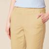 imageAmazon Essentials Womens MidRise SlimFit Stretchy Cropped Tapered Leg Khaki Dress Pants Available in Plus SizeKhaki Brown