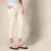 imageAmazon Essentials Womens MidRise SlimFit Stretchy Cropped Tapered Leg Khaki Dress Pants Available in Plus SizeLight Tan