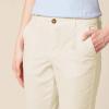 imageAmazon Essentials Womens MidRise SlimFit Stretchy Cropped Tapered Leg Khaki Dress Pants Available in Plus SizeLight Tan
