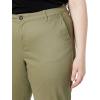 imageAmazon Essentials Womens MidRise SlimFit Stretchy Cropped Tapered Leg Khaki Dress Pants Available in Plus SizeWashed Olive