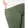 imageAmazon Essentials Womens MidRise Stretch PullOn Jegging Available in Plus SizeDark Green