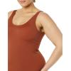 imageAmazon Essentials Womens OnePiece Coverage Swimsuit Available in Plus SizeBrown