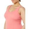 imageAmazon Essentials Womens OnePiece Coverage Swimsuit Available in Plus SizeCoral Pink