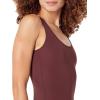 imageAmazon Essentials Womens OnePiece Coverage Swimsuit Available in Plus SizeDeep Brown