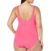 imageAmazon Essentials Womens OnePiece Coverage Swimsuit Available in Plus SizeHot Pink