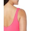 imageAmazon Essentials Womens OnePiece Coverage Swimsuit Available in Plus SizeHot Pink