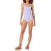 imageAmazon Essentials Womens OnePiece Coverage Swimsuit Available in Plus SizeLavender