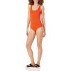 imageAmazon Essentials Womens OnePiece Coverage Swimsuit Available in Plus SizeOrange