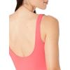 imageAmazon Essentials Womens OnePiece Coverage Swimsuit Available in Plus SizeSalmon Pink