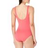imageAmazon Essentials Womens OnePiece Coverage Swimsuit Available in Plus SizeSalmon Pink