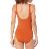 imageAmazon Essentials Womens OnePiece Coverage Swimsuit Available in Plus SizeTerracotta
