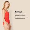 imageAmazon Essentials Womens OnePiece Coverage Swimsuit Available in Plus SizeWashed Black