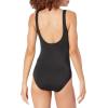 imageAmazon Essentials Womens OnePiece Coverage Swimsuit Available in Plus SizeWashed Black