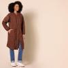 imageAmazon Essentials Womens Oversized Quilted Coat Available in Plus SizeDeep Brown