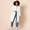 imageAmazon Essentials Womens Oversized Quilted Coat Available in Plus SizeEggshell White