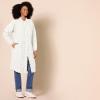 imageAmazon Essentials Womens Oversized Quilted Coat Available in Plus SizeEggshell White