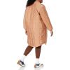 imageAmazon Essentials Womens Oversized Quilted Coat Available in Plus SizeLight Brown