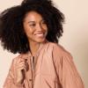 imageAmazon Essentials Womens Oversized Quilted Coat Available in Plus SizeLight Brown
