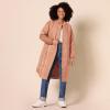 imageAmazon Essentials Womens Oversized Quilted Coat Available in Plus SizeLight Brown