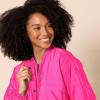 imageAmazon Essentials Womens Oversized Quilted Coat Available in Plus SizeNeon Pink