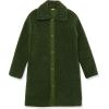 imageAmazon Essentials Womens Oversized Teddy Sherpa Coat Previously GoodthreadsOlive